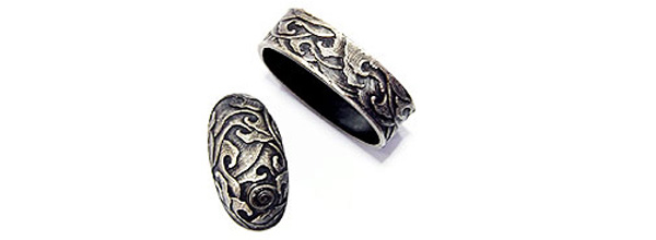 foto Fuchi and Kashira Set Nami